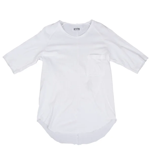 S'YTE Cut Off Raglan T Shirt White 1 K-166435_001