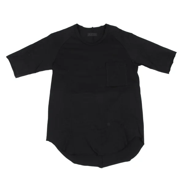 S'YTE Cut Off Raglan T Shirt Black 1 K-166436_001