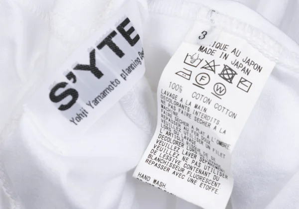 S'YTE Cut Off Turtle Neck T Shirt K-166437_013