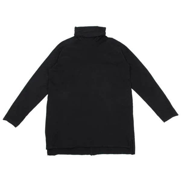 S'YTE Cut Off Turtleneck T Shirt Black 3 K-166438_001