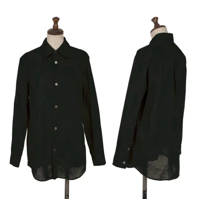 Y's Red Label Dot Printed Long Sleeve Shirt