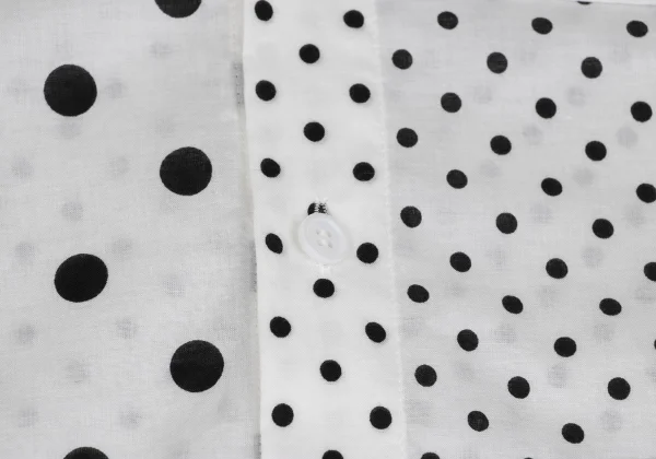 Y's Multi Dot Printed Cotton Shirt K-166443_007