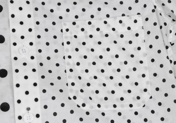 Y's Multi Dot Printed Cotton Shirt K-166443_008