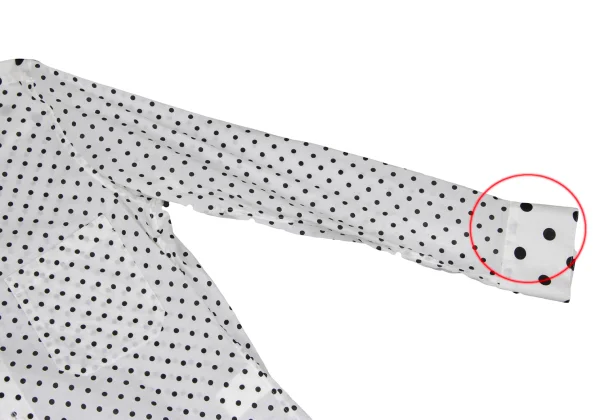 Y's Multi Dot Printed Cotton Shirt K-166443_009