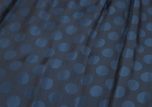 Y's Dot Jacquard Asymmetry Cupra Dropped Crotch Pants K-166444_009