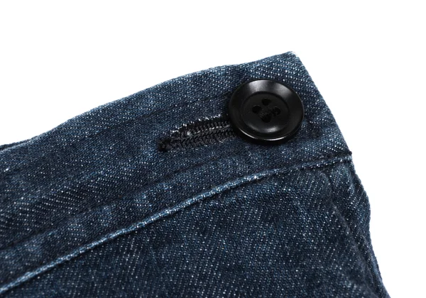 Y's Hem Button Washed Denim Skirt K-166445_004