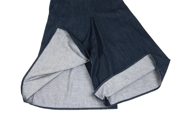 Y's Hem Button Washed Denim Skirt K-166445_008