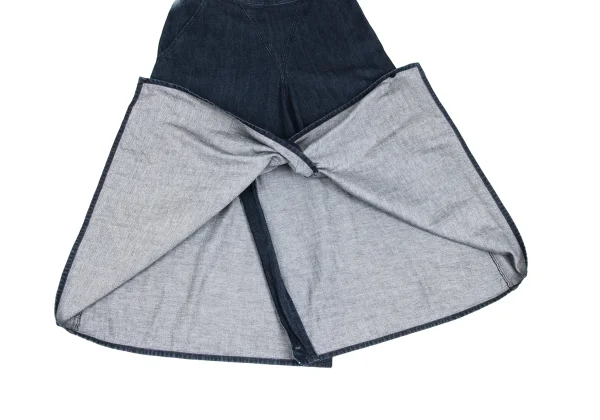 Y's Hem Button Washed Denim Skirt K-166445_010