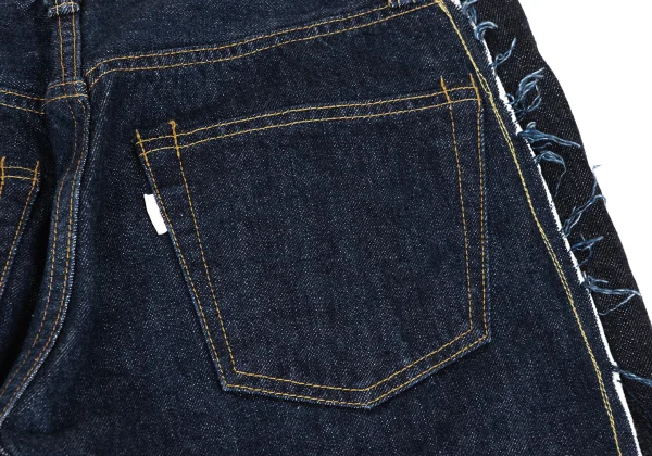 Y's BANG ON! Cut Off Switching Jeans K-166447_012