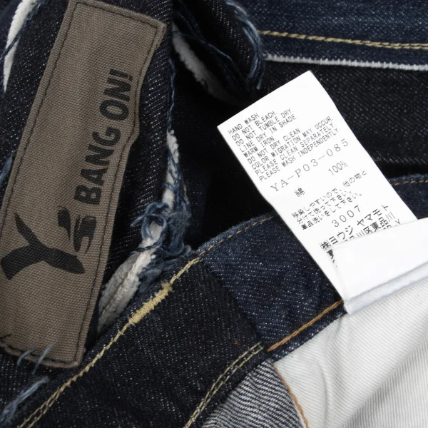 Y's BANG ON! Cut Off Switching Jeans K-166447_016