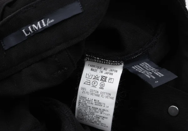 LIMI feu Cotton Zip Pants K-166449_016