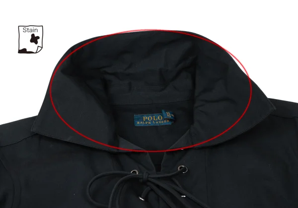 POLO RALPH LAUREN Lace Up Cotton Shirt Dress K-166452_005