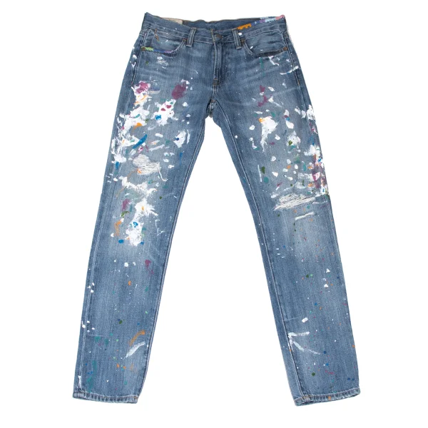 POLO RALPH LAUREN Embroidery & Painted Clash Jeans  Indigo 25 K-166453_001
