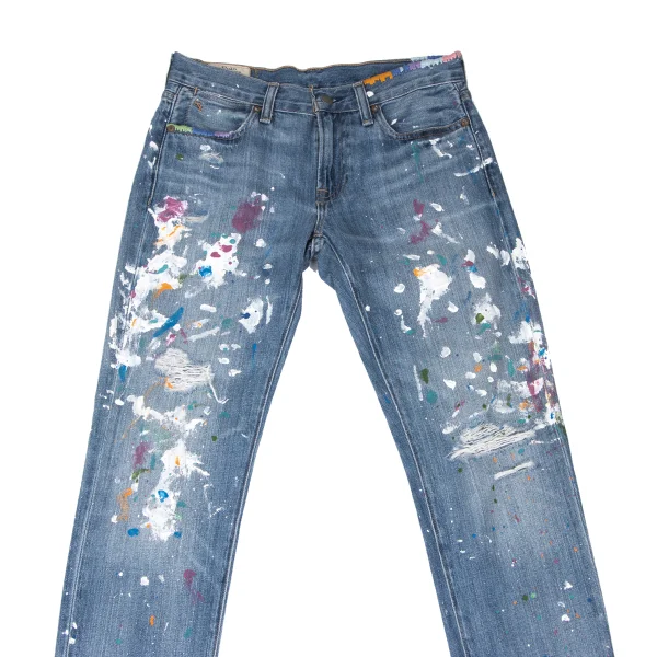 POLO RALPH LAUREN Embroidery & Painted Clash Jeans K-166453_002