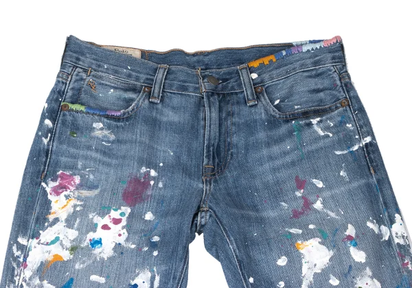 POLO RALPH LAUREN Embroidery & Painted Clash Jeans K-166453_003