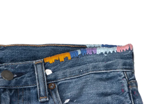 POLO RALPH LAUREN Embroidery & Painted Clash Jeans K-166453_006