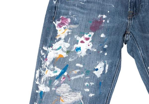 POLO RALPH LAUREN Embroidery & Painted Clash Jeans K-166453_009