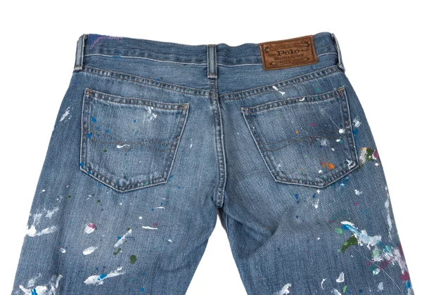 POLO RALPH LAUREN Embroidery & Painted Clash Jeans K-166453_014