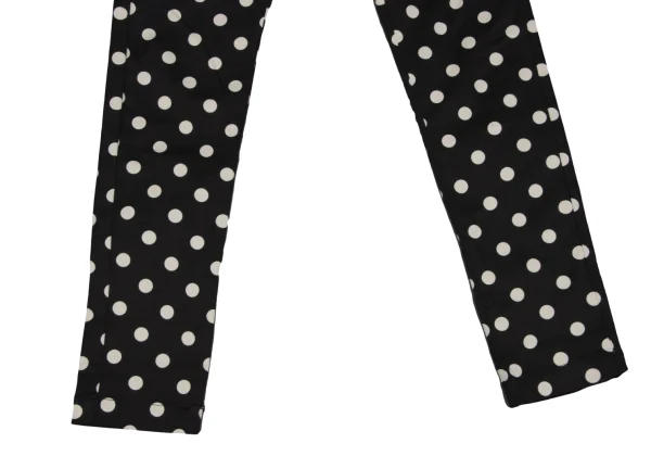 To b.by agnes b. Dot Printed Cotton Stretch Pants K-166455_007