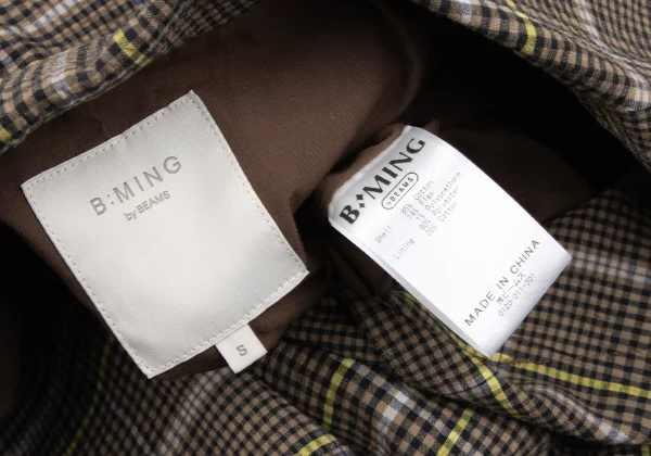 B:MING by BEAMS Check Seersucker Jacket K-166456_017