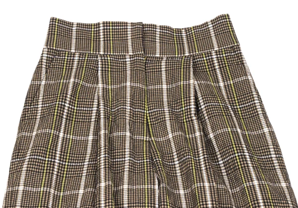 ビーミング by ビームスB:MING by BEAMS チェックシアサッカーワイドパンツ モカ他S K-166457_006