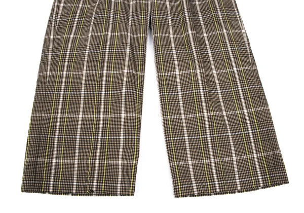 ビーミング by ビームスB:MING by BEAMS チェックシアサッカーワイドパンツ モカ他S K-166457_009