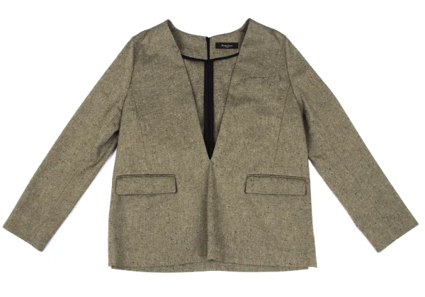 Demi-Luxe BEAMS Nep Pullover Jacket K-166459_002