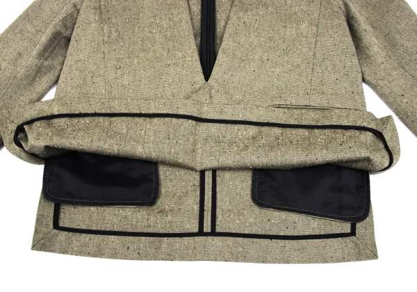 Demi-Luxe BEAMS Nep Pullover Jacket K-166459_009