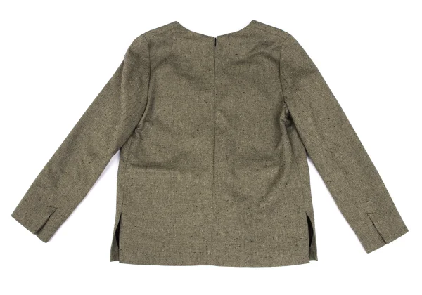 Demi-Luxe BEAMS Nep Pullover Jacket K-166459_010