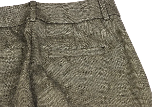 Demi-Luxe BEAMS Nep Wide Double Pants K-166460_010