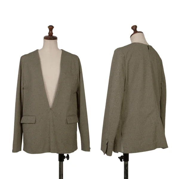 Demi-Luxe BEAMS Nep Pullover Jacket & Pants K-166461_002