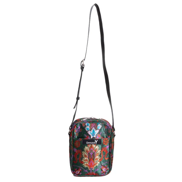 Ground Y Floral Jacquard Shoulder Pouch K-166463_002