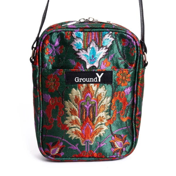 Ground Y Floral Jacquard Shoulder Pouch K-166463_003