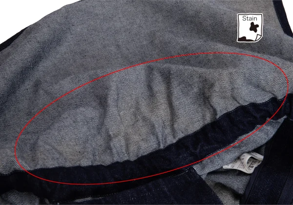 Y's Drape Flap Denim Shoulder Bag K-166464_011