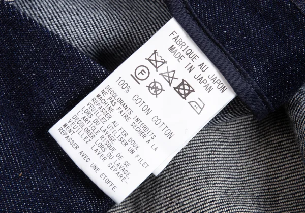 Y's Drape Flap Denim Shoulder Bag K-166464_014