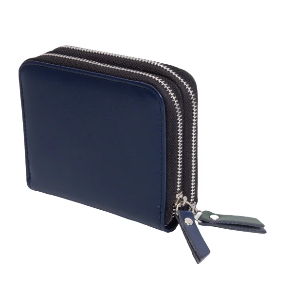 Ground Y Bicolor Double Folding Wallet Green,Navy  K-166466_001