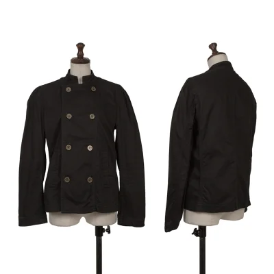 tricot COMME des GARCONS Cotton Stand Collar Double Jacket