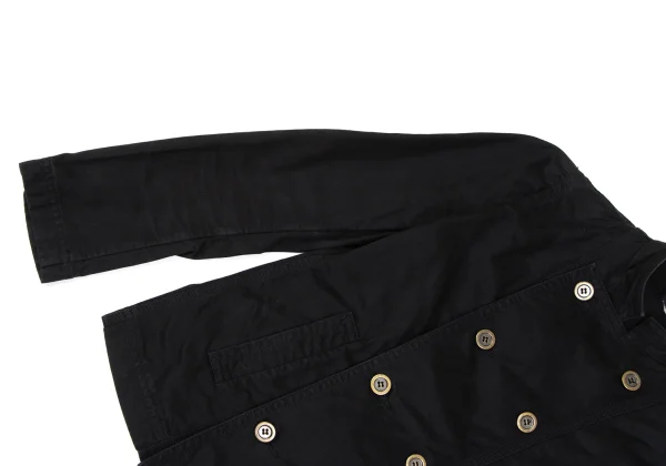 tricot COMME des GARCONS Cotton Stand Collar Double Jacket K-166470_006