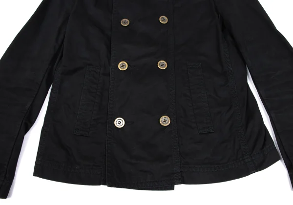 tricot COMME des GARCONS Cotton Stand Collar Double Jacket K-166470_009