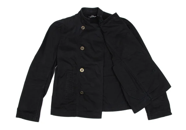 tricot COMME des GARCONS Cotton Stand Collar Double Jacket K-166470_012