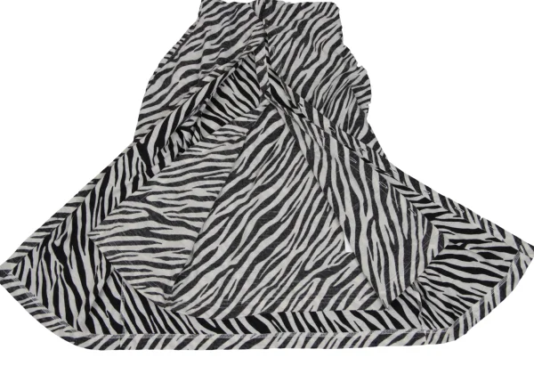 JUNYA WATANABE COMME des GARCONS Wool Zebra Print Top K-166471_010