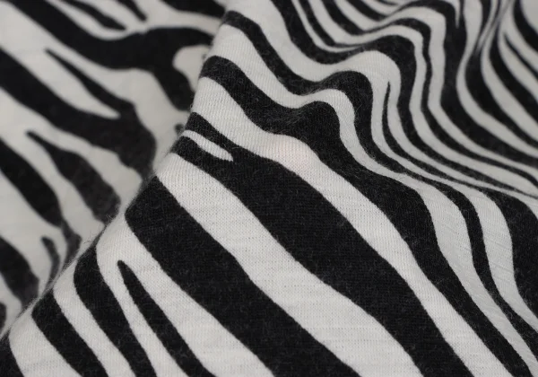 JUNYA WATANABE COMME des GARCONS Wool Zebra Print Top K-166471_014