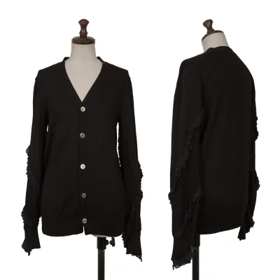 JUNYA WATANABE COMME des GARCONS Frill Sleeve Switching Cardigan