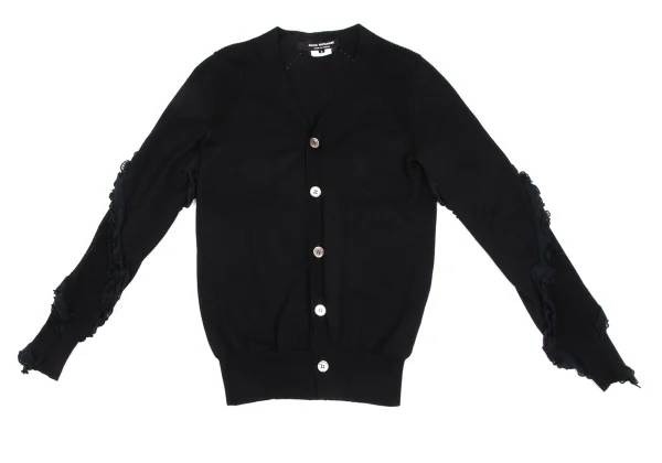JUNYA WATANABE COMME des GARCONS Frill Sleeve Switching Cardigan K-166472_002