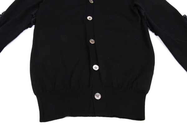 JUNYA WATANABE COMME des GARCONS Frill Sleeve Switching Cardigan K-166472_011