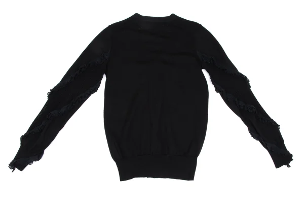 JUNYA WATANABE COMME des GARCONS Frill Sleeve Switching Cardigan K-166472_014