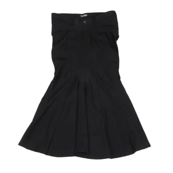 JUNYA WATANABE Wool Darts Switching Design Flare Skirt K-166474_002