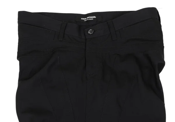 JUNYA WATANABE Wool Darts Switching Design Flare Skirt K-166474_004