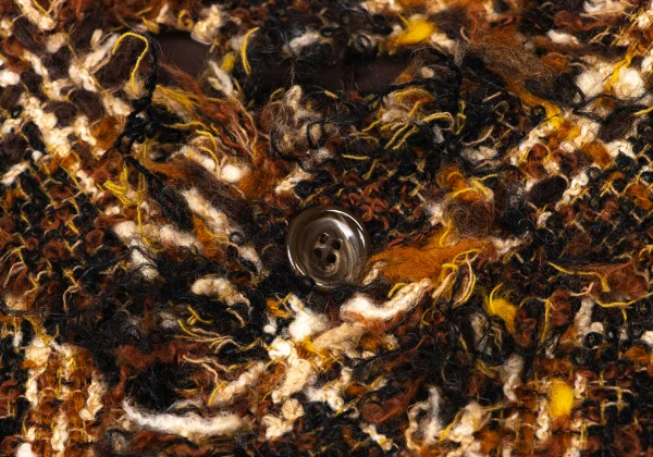 JUNYA WATANABE COMME des GARCONS Mohair Blend Wool Tweed Jacket K-166477_005