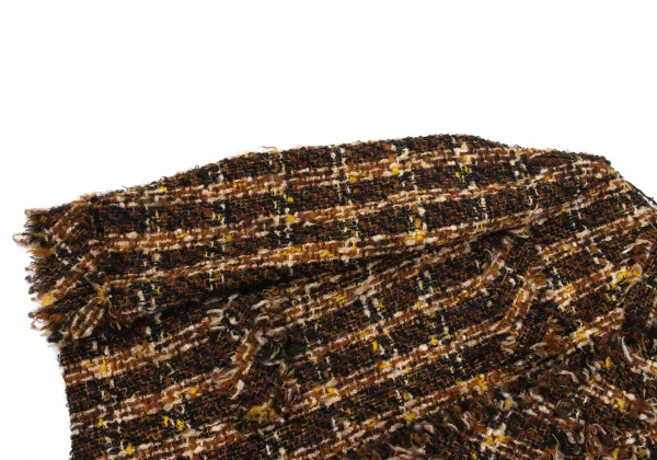 JUNYA WATANABE COMME des GARCONS Mohair Blend Wool Tweed Jacket K-166477_007